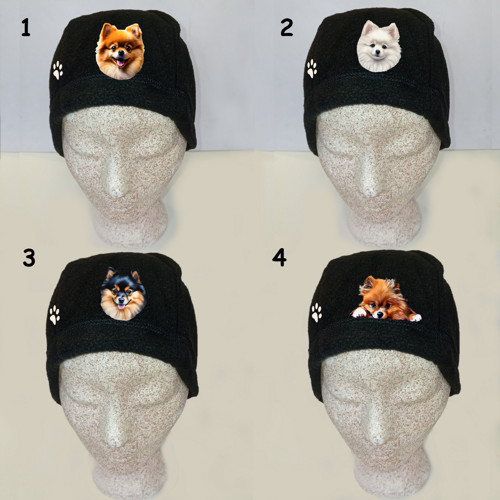 Špic Pomeranian Fleecová Čepice Unisex ref. prvek — foto 1