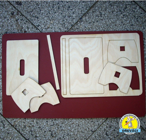 Skládačka stolička - 20 cm