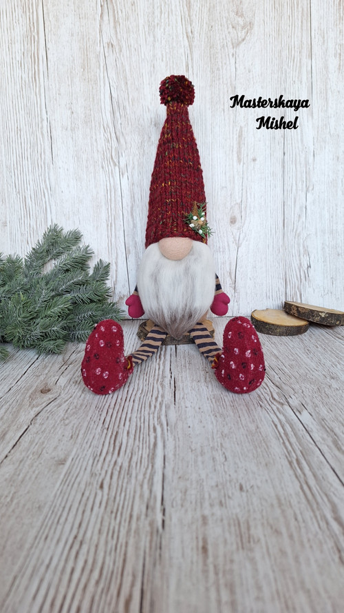 Skandinávský vánoční trpaslík . Gnome