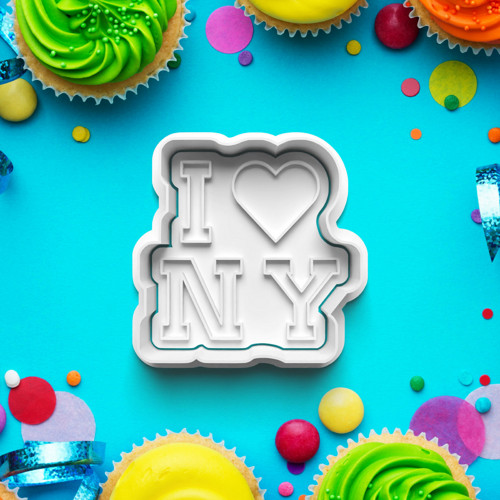 New York – Vykrajovátko s razítkem