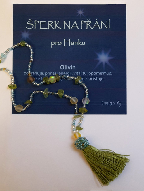 Šperk na přání - Olivín — foto 1