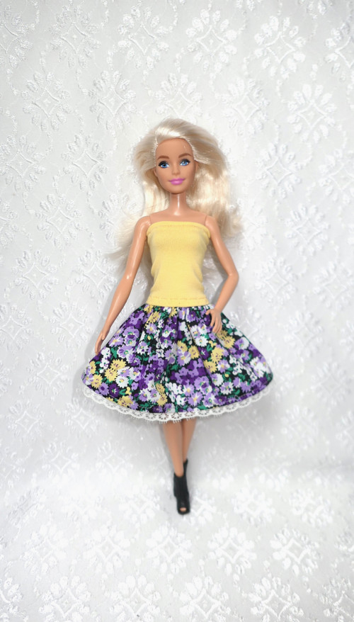 Barbie - letní natahovací šaty — foto 1