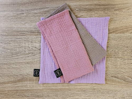 Set mušelínových žínek