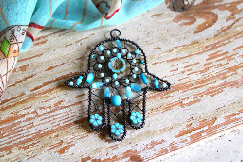 Hamsa tyrkysová — foto 1