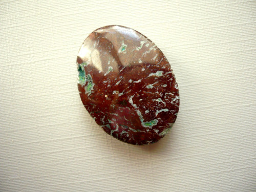 Kabošon - tyrkys s magnezitem 27 mm, č.4f