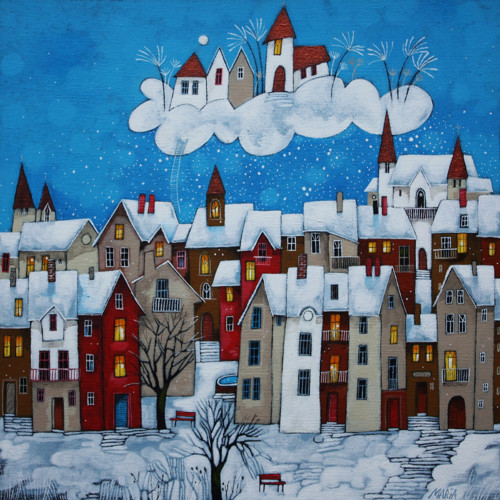 Adresa: NEBESA ... 40x40cm — foto 1