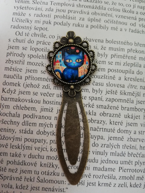 Záložka do knihy ČERNÁ KOČKA