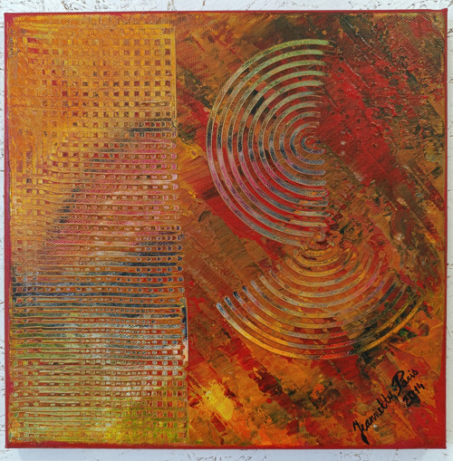 170. Barevný svět, rozměry 30x30 cm