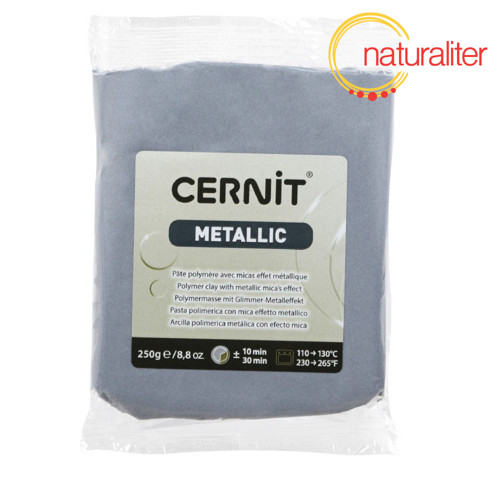 CERNIT Metallic 085 - stříbrná 250g — foto 1