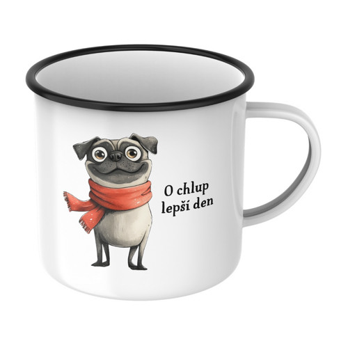 O chlup lepší den - mops - Plecháček — foto 1