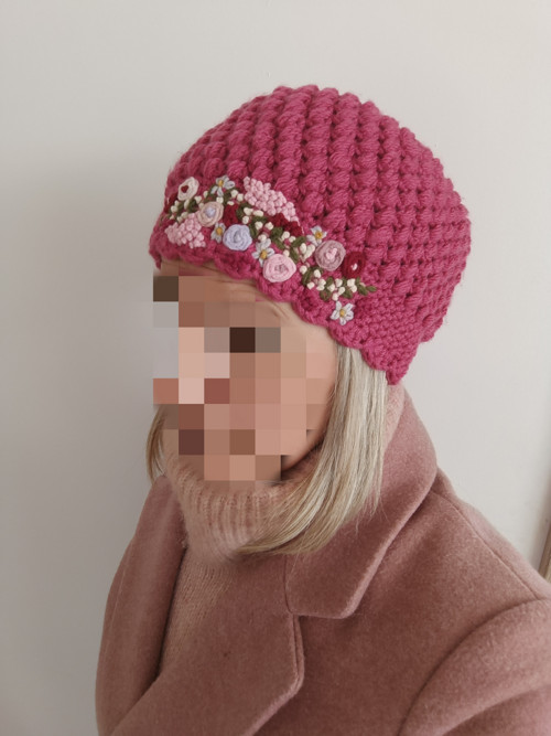 Háčkovaná čiapka — foto 1