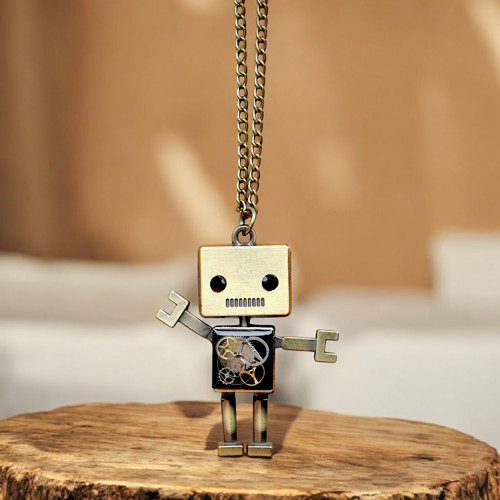 Robot - náhrdelník — foto 1