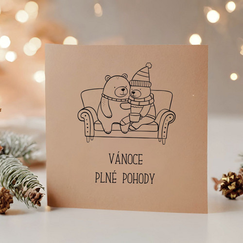 Vánoční přání VÁNOČNÍ POHODA I