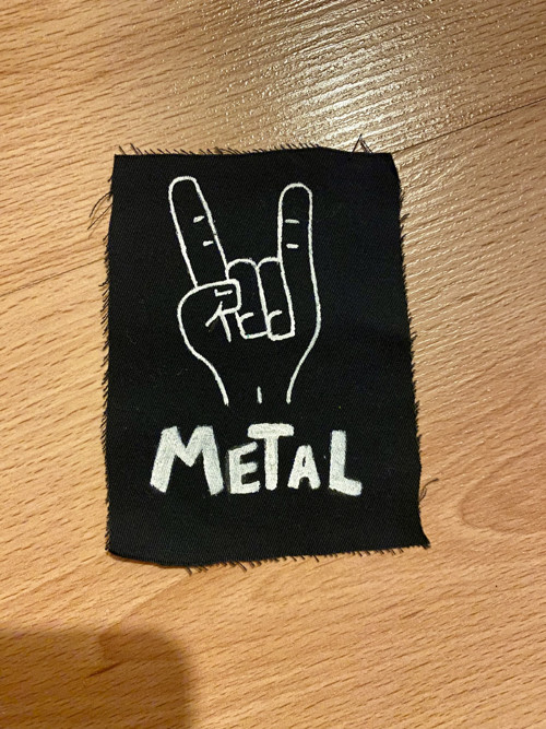 Nášivka metal