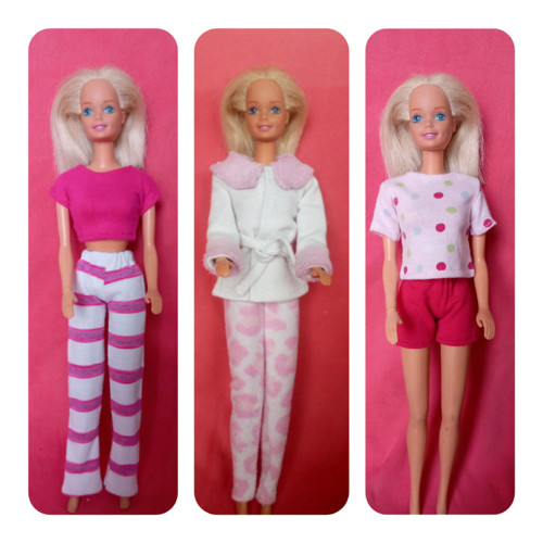 MEGAVÝPRODEJ- Sada 3 oblečků pro Barbie