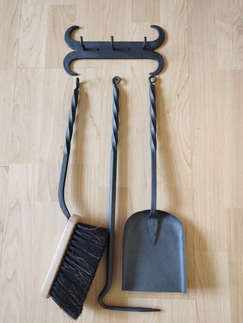 Fireplace tool set Krbové nářadí