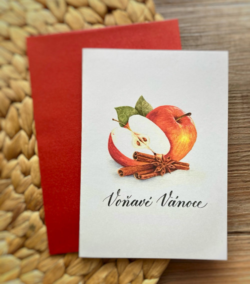 Jablíčka - vánoční přání — foto 1