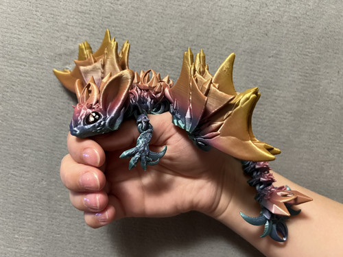 Mládě Netopířího Draka - 23 cm - 3D Tisk