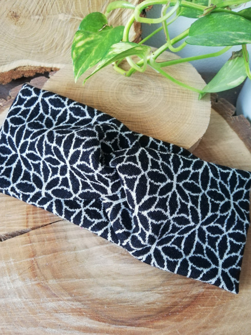 Čelenka s překřížením 100% merino KALEIDOSKOP