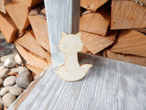 Liška s ocáskem 7 x 5 cm