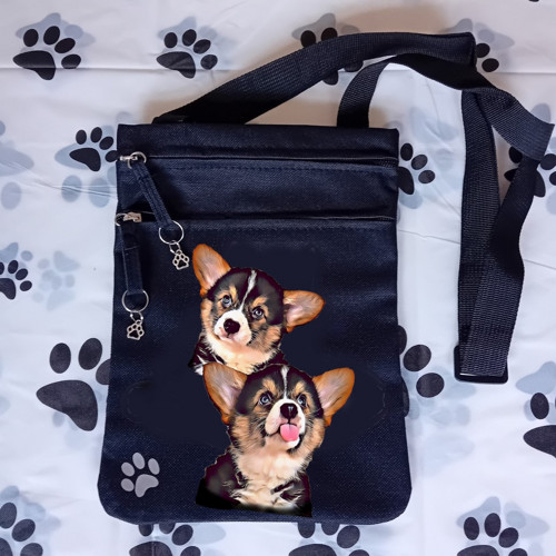 WELSH CORGI TAŠKA MESSENGER reflex.tlapka