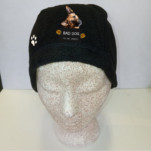 NĚMECKÝ OVČÁK FLEECOVÁ ČEPICE UNISEX s ref.prvkem