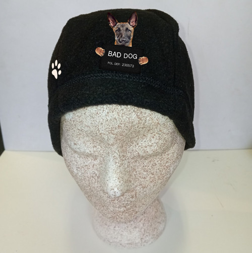 BELGICKÝ OVČÁK MALINOIS FLEECE ČEPICE s ref.prvkem
