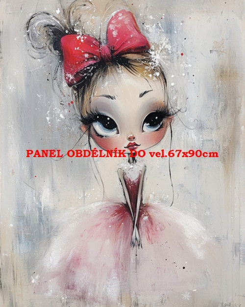 Bavlněný panel 12x15 cm - skladem