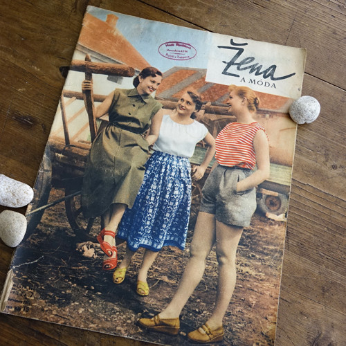 ŽENA a MÓDA ... 7/1951 ... se střihy!