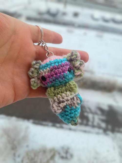 Axolotl přívěsek menší
