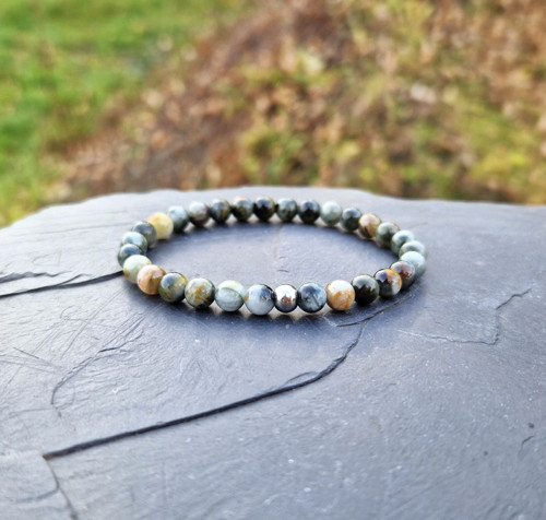 Sokolí oko*náramek*0,6 cm*unisex