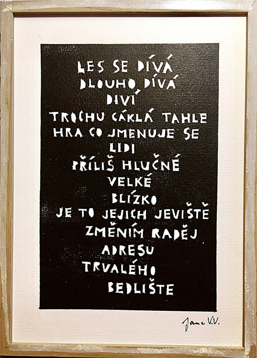 Trvalé bedliště - textový obrázek — foto 1