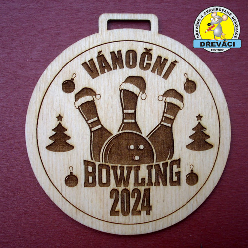 MEDAILE na přání: "Bowling 2024" — foto 1