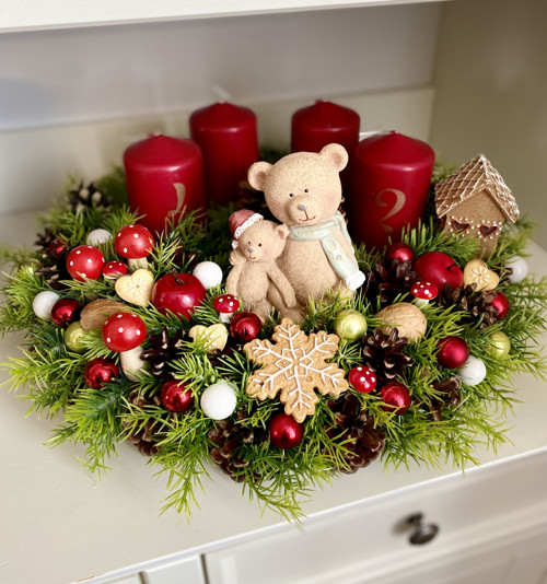 Pohádkový adventní věnec — foto 1