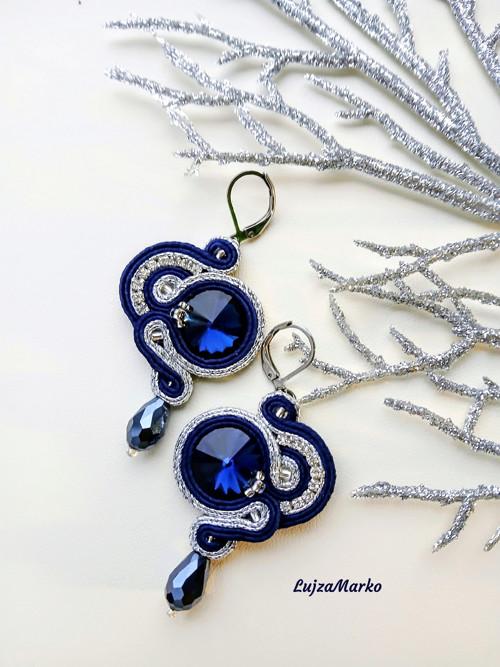 Arika soutache/ sutaš náušnice