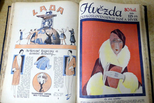 Časopis Hvězda paní a dívek, svázaná čísla 1927