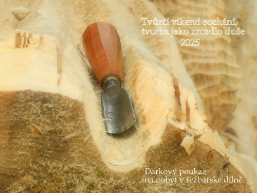 Tvořivý víkend pro vás, poukaz jako dárek 2025