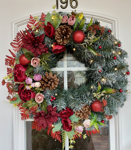 Adventní (vánoční) věnec — foto 1