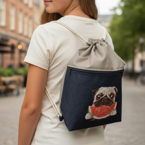Batoh vak - mops - BAGY — foto 1