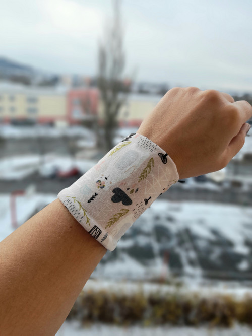 Potítko na ruku medvědi