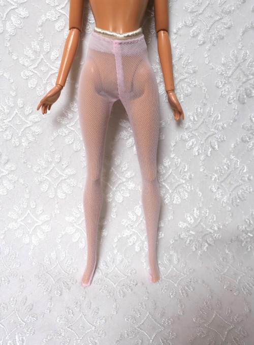 Punčocháče pro Barbie - růžové — foto 1