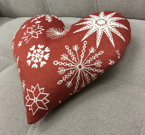 Polštář - Srdce s vůní levandule - Jardin de Noel
