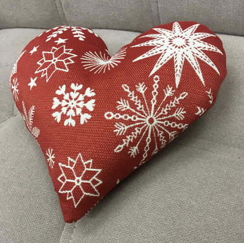 Srdíčko se sušenou levandulí - Jardin de Noel
