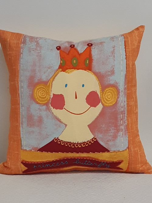 Povlak na polštář s princeznou