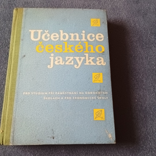 Učebnice českého jazyka z roku 1963