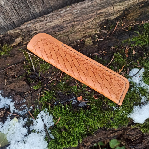 Pouzdro na plnící péro přírodní basket