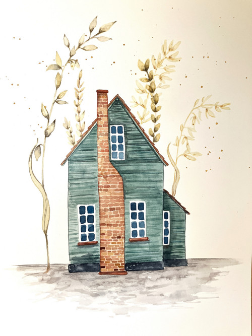 Ilustrácia Domček — foto 1