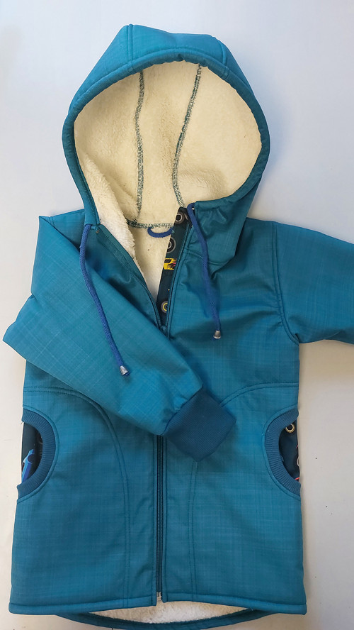 Softshell.bunda s beránkem, v.122 — foto 1