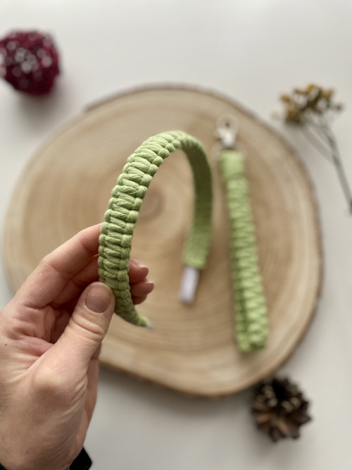 Macrame dětská čelenka — foto 1
