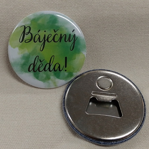 Otvírák s magnetem Báječný děda, 58 mm